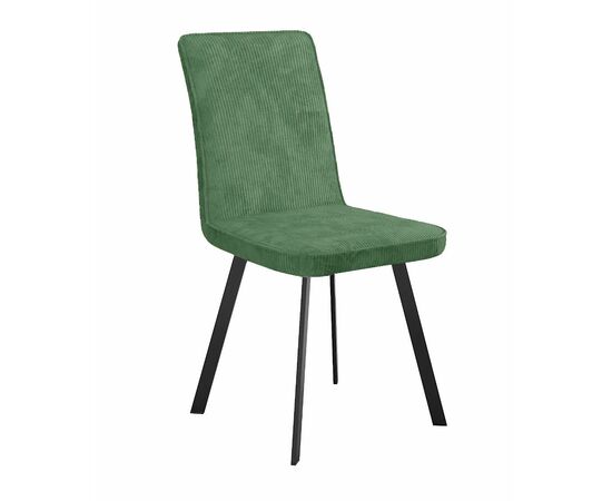 Стул DikLine 208 AN9 зеленый, ножки черные | Интернет магазин мебели и декора LifeDekor