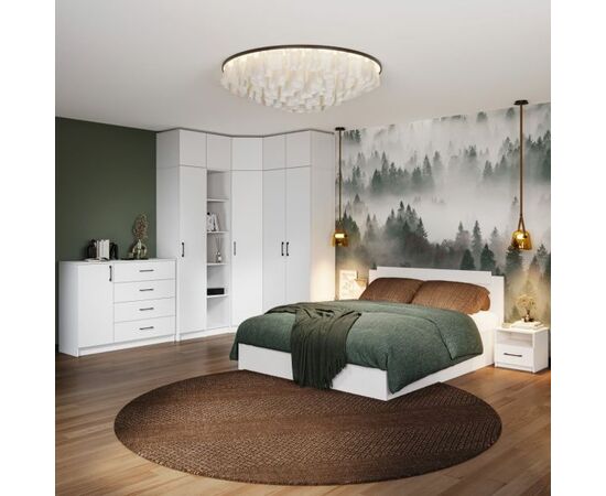 Спальня «Чикаго» Вайт, белый | Интернет магазин мебели и декора LifeDekor