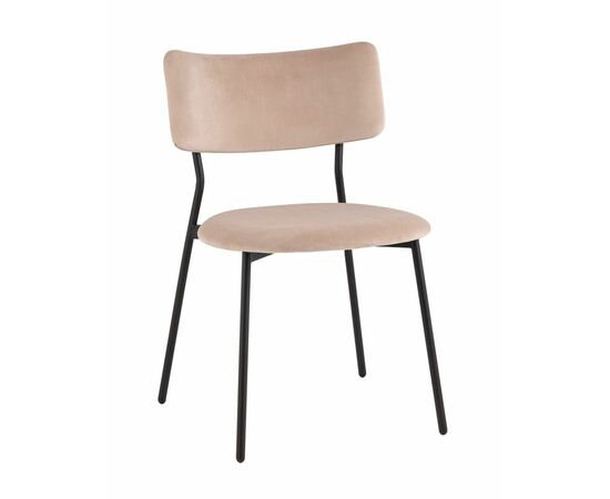 Стул Амелия велюр бежевый | Интернет магазин мебели и декора LifeDekor