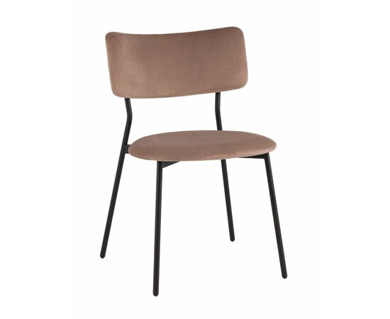 Стул Амелия велюр коричневый | Интернет магазин мебели и декора LifeDekor