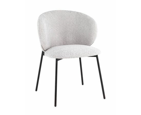 Стул Блейз букле светло-серый | Интернет магазин мебели и декора LifeDekor