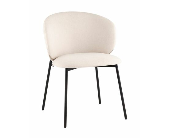 Стул Блейз велюр молочный | Интернет магазин мебели и декора LifeDekor