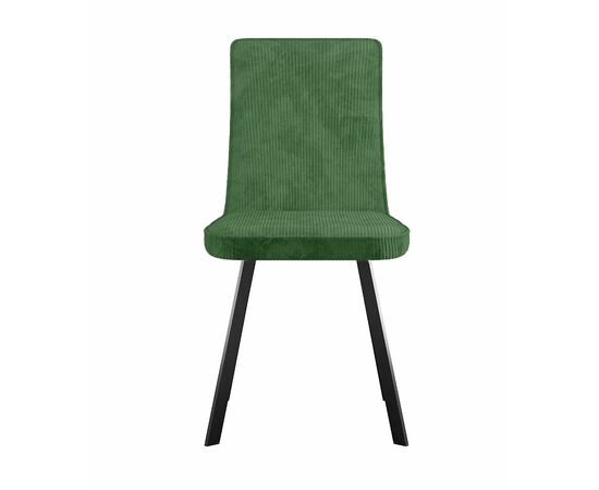 Стул DikLine 208 AN9 зеленый, ножки черные, изображение 3 | Интернет магазин мебели и декора LifeDekor