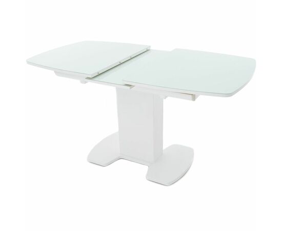 Стол «Будапешт» 130x80 стекло OPTI, белый, изображение 3 | Интернет магазин мебели и декора LifeDekor