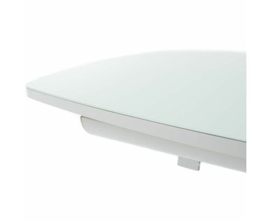 Стол «Будапешт» 130x80 стекло OPTI, белый, изображение 6 | Интернет магазин мебели и декора LifeDekor