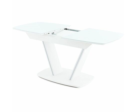 Стол «Дрезден» 130x80 стекло, белый, изображение 3 | Интернет магазин мебели и декора LifeDekor