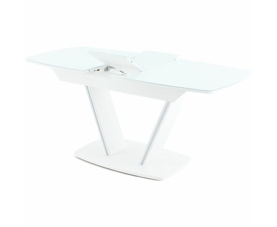 Стол «Дрезден» 130x80 стекло, белый, изображение 4 | Интернет магазин мебели и декора LifeDekor