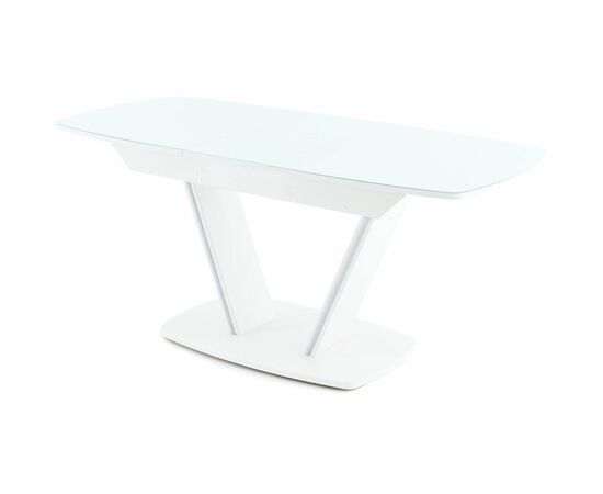 Стол «Дрезден» 130x80 стекло, белый, изображение 5 | Интернет магазин мебели и декора LifeDekor
