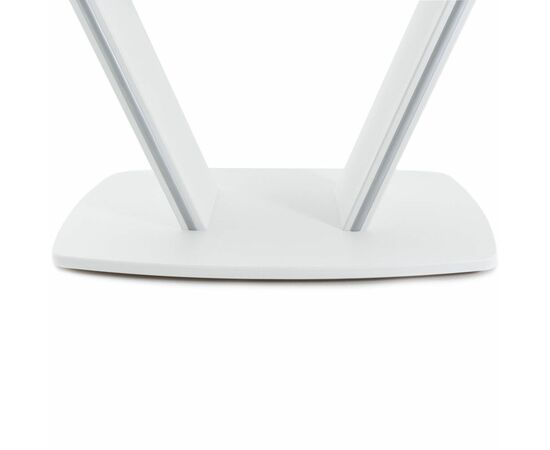 Стол «Дрезден» 130x80 стекло, белый, изображение 8 | Интернет магазин мебели и декора LifeDekor