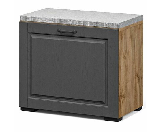 Тумба «Лацио Сканди» 60, Вотан/Сканди графит, изображение 2 | Интернет магазин мебели и декора LifeDekor