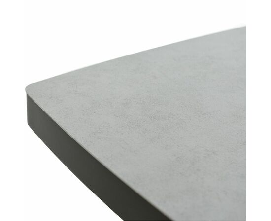 Стол «Оскар» 2м Керамика 140x90, Bayona Grey Natural, эмаль черная, изображение 8 | Интернет магазин мебели и декора LifeDekor