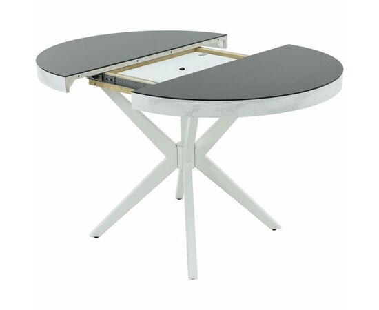 Стол «Оскар» D950 GLASS, стекло черное, изображение 3 | Интернет магазин мебели и декора LifeDekor