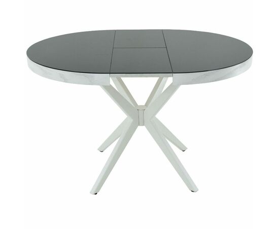 Стол «Оскар» D950 GLASS, стекло черное, изображение 5 | Интернет магазин мебели и декора LifeDekor