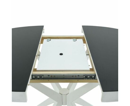 Стол «Оскар» D950 GLASS, стекло черное, изображение 8 | Интернет магазин мебели и декора LifeDekor