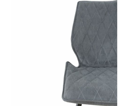 Стул «Амаретто», велюр Бренди мансун, каркас вращения черный, изображение 7 | Интернет магазин мебели и декора LifeDekor