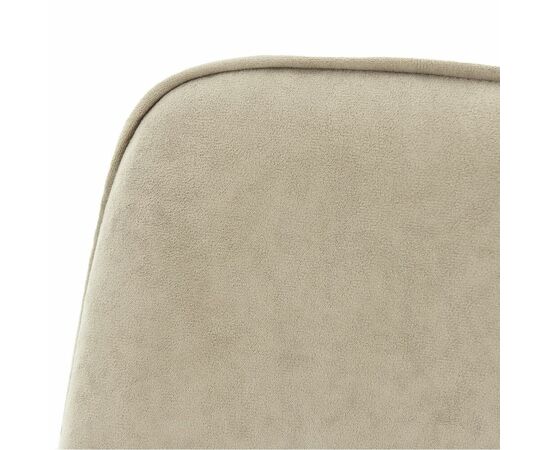 Стул «Дейзи», Вивальди 04, каркас черный, изображение 9 | Интернет магазин мебели и декора LifeDekor