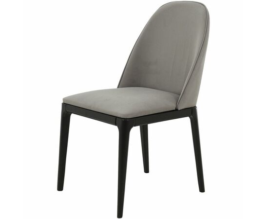 Стул «Плей», велюр Бренди мансун, каркас черный, изображение 3 | Интернет магазин мебели и декора LifeDekor