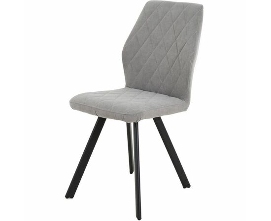 Стул «Шато», велюр Вивальди 07, каркас черный, изображение 2 | Интернет магазин мебели и декора LifeDekor