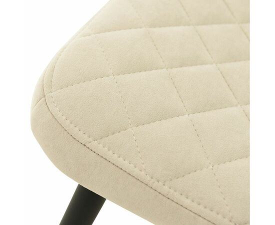 Стул «Вилла», велюр Бренди крем, каркас черный, изображение 10 | Интернет магазин мебели и декора LifeDekor