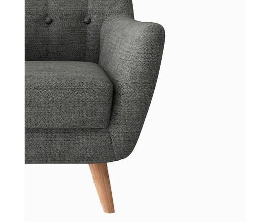 Кресло Picasso темно-серый, изображение 2 | Интернет магазин мебели и декора LifeDekor