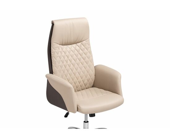 Офисное кресло Avrora beige / brown, изображение 6 | Интернет магазин мебели и декора LifeDekor