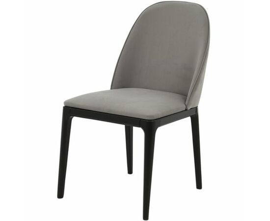 Стул «Плей», велюр Бренди мансун, каркас черный | Интернет магазин мебели и декора LifeDekor