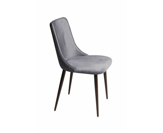 Стул Joe, бархат серый 27 | Интернет магазин мебели и декора LifeDekor