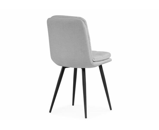 Стул на металлокаркасе Майк светло-серый / черный, изображение 4 | Интернет магазин мебели и декора LifeDekor