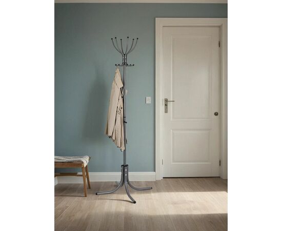 Вешалка напольная М 6 серый бетон, изображение 11 | Интернет магазин мебели и декора LifeDekor