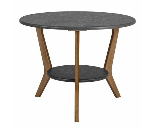 Стол журнальный BeautyStyle 13 серый бетон/бук | Интернет магазин мебели и декора LifeDekor