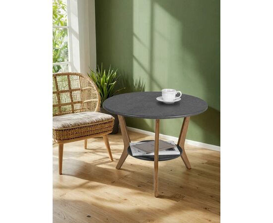 Стол журнальный BeautyStyle 13 серый бетон/бук, изображение 12 | Интернет магазин мебели и декора LifeDekor