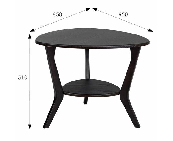 Стол журнальный BeautyStyle 15 венге/венге, изображение 10 | Интернет магазин мебели и декора LifeDekor