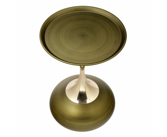 Кофейный столик Angel 40x55см, латунь, металл, изображение 3 | Интернет магазин мебели и декора LifeDekor