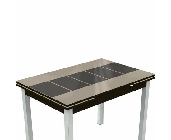 Стол «Шанхай» Каре Дабл 110x74, бежево-коричневый, изображение 4 | Интернет магазин мебели и декора LifeDekor