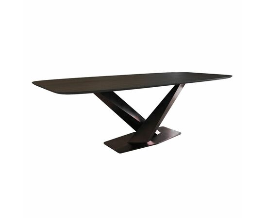 Стол Toros 230 овальный, шпон, изображение 2 | Интернет магазин мебели и декора LifeDekor