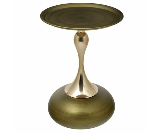 Кофейный столик Angel 40x55см, латунь, металл | Интернет магазин мебели и декора LifeDekor