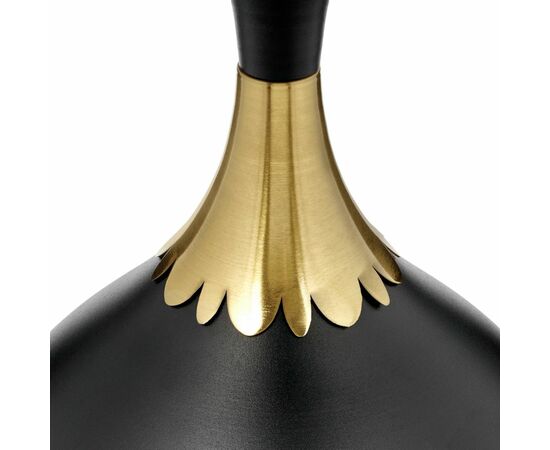 Кофейный столик Stupa 40x54см, чёрный, металл, изображение 4 | Интернет магазин мебели и декора LifeDekor