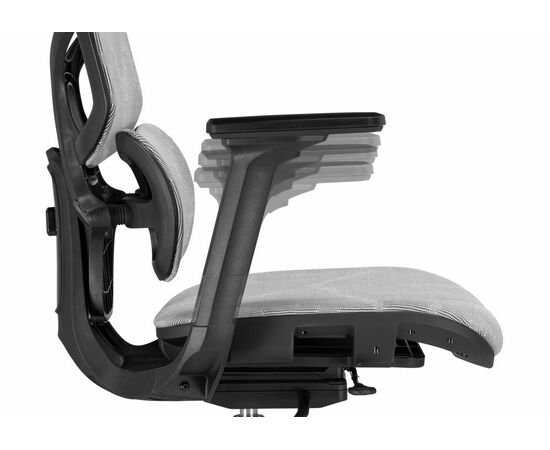 Офисное кресло Samur white / black, изображение 11 | Интернет магазин мебели и декора LifeDekor