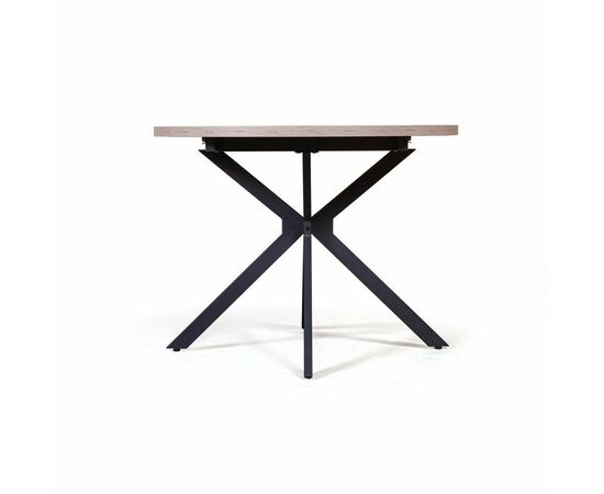 Стол круглый Vegas раздвижной (100+40) дуб эндгрейн, изображение 3 | Интернет магазин мебели и декора LifeDekor