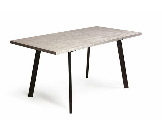 Стол TEO раскладной (120+40), цемент светлый, изображение 7 | Интернет магазин мебели и декора LifeDekor