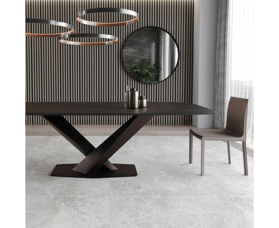 Стол Toros 230 овальный, шпон, изображение 3 | Интернет магазин мебели и декора LifeDekor