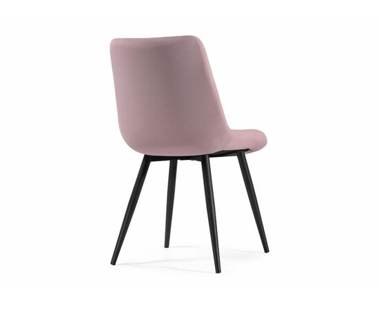 Стул на металлокаркасе Fox black / light purple, изображение 5 | Интернет магазин мебели и декора LifeDekor