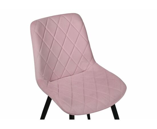 Стул на металлокаркасе Fox black / light purple, изображение 6 | Интернет магазин мебели и декора LifeDekor