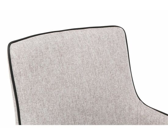 Стул на металлокаркасе Benza beige fabric, изображение 3 | Интернет магазин мебели и декора LifeDekor