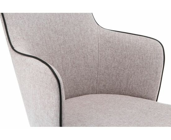 Стул на металлокаркасе Benza beige fabric, изображение 5 | Интернет магазин мебели и декора LifeDekor