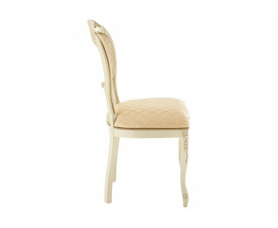 Стул деревянный Лауро патина золото / бежевый, изображение 3 | Интернет магазин мебели и декора LifeDekor