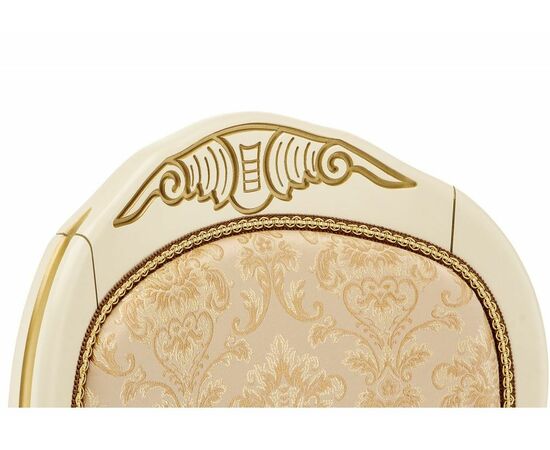 Стул деревянный Лауро патина золото / бежевый, изображение 6 | Интернет магазин мебели и декора LifeDekor