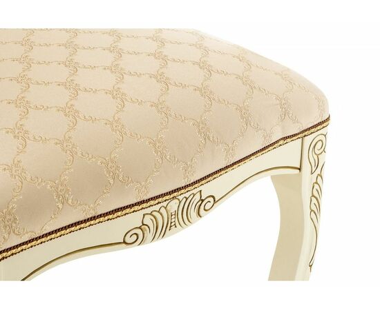 Стул деревянный Лауро патина золото / бежевый, изображение 9 | Интернет магазин мебели и декора LifeDekor