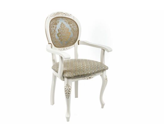 Кресло Adriano 2 молочный с патиной | Интернет магазин мебели и декора LifeDekor