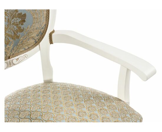 Кресло Adriano 2 молочный с патиной, изображение 8 | Интернет магазин мебели и декора LifeDekor